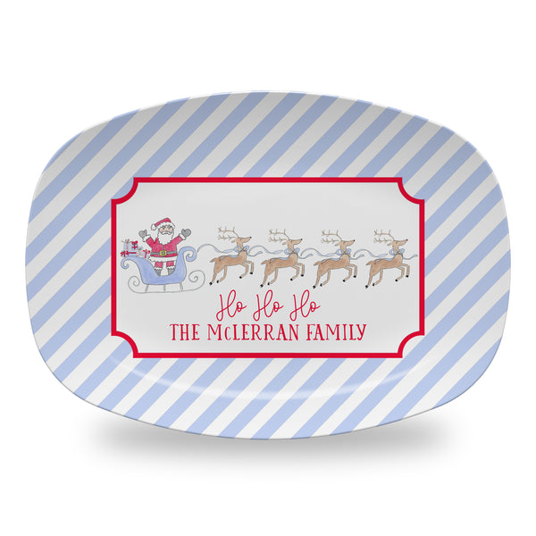 cookies for santa plate platter tray christmas hostess gift
