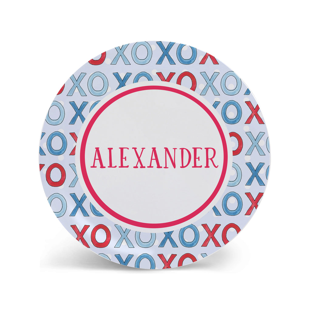 valentine plate for boy melamine personalized valentine gift for kid child