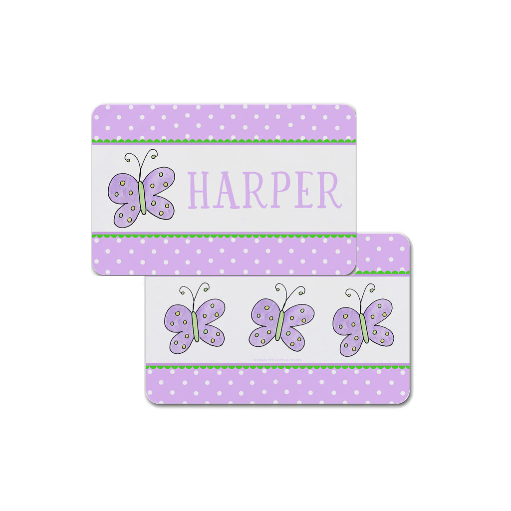 Butterfly kids placemat place mat
