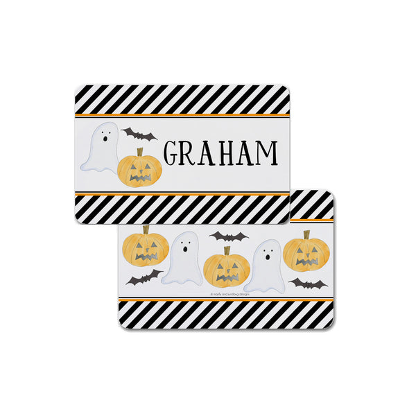 Halloween kid placemat personalized place mat