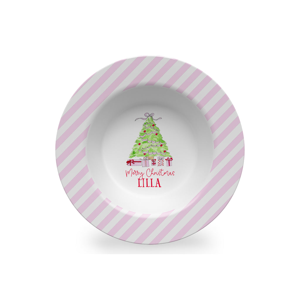 christmas plate bowl dish kids melamine bowl child plate holiday gift