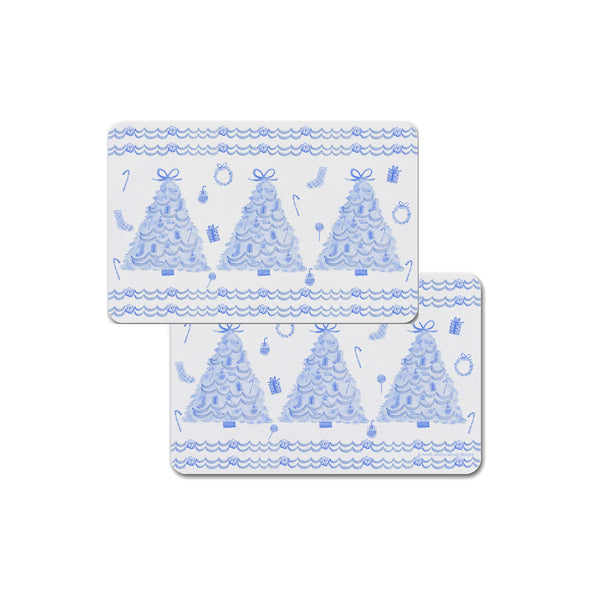 Christmas Toile Kids Personalized Plate Bowl Cup Placemat | Personalized Kid Christmas Plate