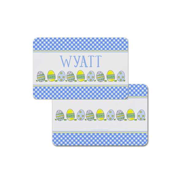 Easter Eggs Personalized Placemat Place mat for Kids